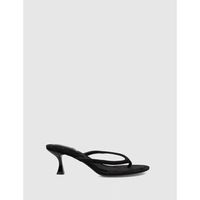 kamome trends sandalias sandalia de dedo anaya negro para mujer
