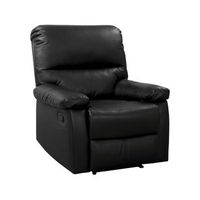 sillon reclinable lincoln - color negro