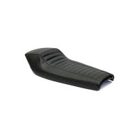 asiento completo universal para moto street track negro