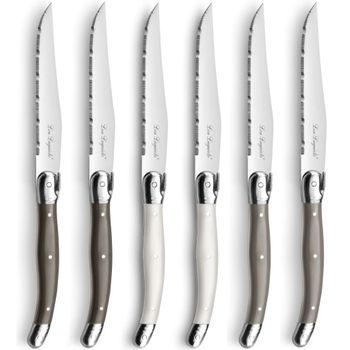 Lou Laguiole Set De Cuchillos Para Carne 6 Uds Tradition Multicolor Lou Laguiole