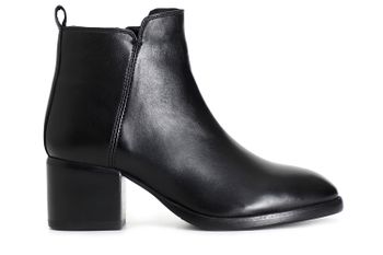 botín mujer filoforma de piel black 37