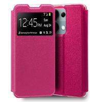 cool funda flip cover liso rosa para xiaomi redmi note 13 pro  xiaomi redmi note 14s  poco m6 pro