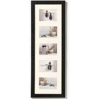 marco de fotos home negro 5x10x15 cm walther design