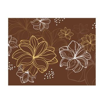 Papel Pintado 3d - Autumnal Flora (250x193 Cm)