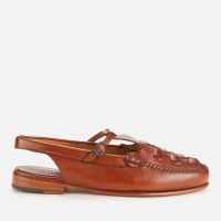 hereu womens roqueta leather slingback flats - uk 6