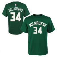 camiseta giannis antetokounmpo milwaukee bucks - nn junior outerstuff