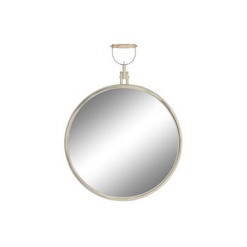 Espejo Metal Espejo 59x3x78 Envejecido Blanco