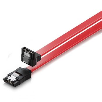 Ewent Cable SATA3 Acodado 30cm Rojo