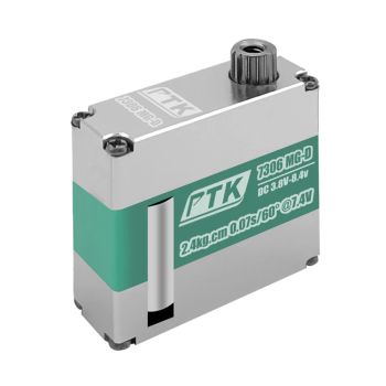 PTK 7306 MG-D 7g Servomotor Digital de Metal Completo RC para modelos de avión de ala fija