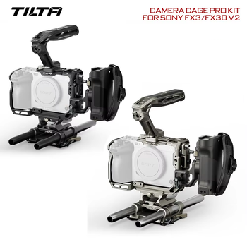 TILTA para cámara Sony FX3 FX30 Cage Armor Pro Kit ligero básico jaula completa traje táctico antiarañazos TA-T16-FCC RIG completo