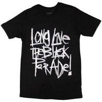 my chemical romance camiseta manga larga long live the black parade para mujer