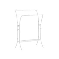 burro de ropa portatil metal resistente blanco nube