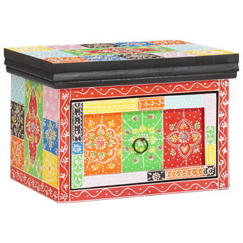 Pack 2 Uds Mesitas De Noche | Mesilla De Noche | Cabinete De Noche 40x30x28 Cm Madera Sólida Mango Y Madera Manufacturada Cfw58875