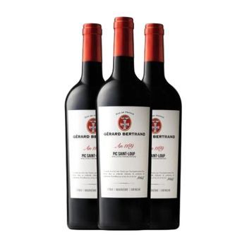 Gérard Bertrand Vino Tinto Héritage Pic Saint Loup 75 Cl 14% Vol. (pack De 3 Unidades)