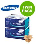 original multipack samsung ml-1650s printer toner cartridges 2 pack -ml-1650d8