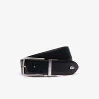 lacoste cinturon cinturones cuero reversible 120 cm negroazul para hombre