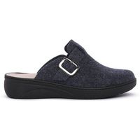grunland pantuflas ci0857blu para mujer