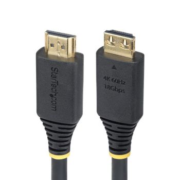 Cable HDMI StarTech 2,4 m Conectores de Agarre 4K60Hz HDR10 18Gbps
