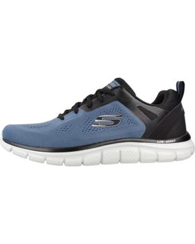 de SKECHERS SKECHERS TRACK BROADER : ZAPATILLAS CASUAL PARA HOMBRE, AZUL BLBK