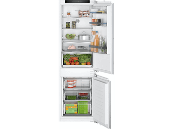 Frigorífico combi integrable - Bosch KIN86VFE0, Semi Frost, 177.2 cm, 260 l, Vita Fresh, Blanco