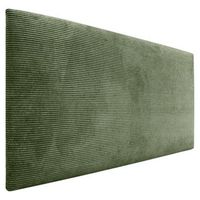 dhome cabecero de pana liso 90x60 camas 8090 - verde selva