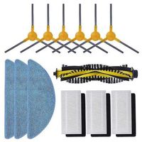 repuestos para cepillo principal cepillo lateral filtro hepa compatible con aspiradora robot neatsvor x500 accesorios 13943