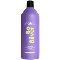 matrix total results so silver purple toning conditioner for blonde silver and grey hair 1000ml