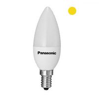 panasonic bombilla led e14 c35 luz calida vela mate 4w