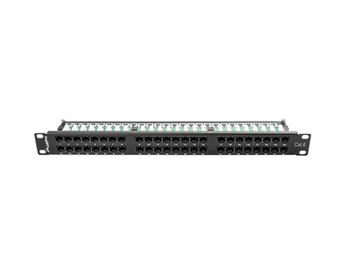 PATCH PANEL LANBERG 48 PUERTOS 1U 19â? CAT.6 NEGRO