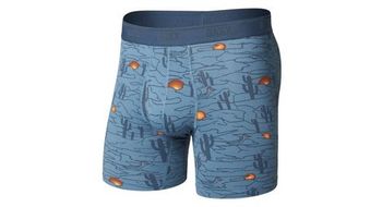 Boxer saxx quest quick dry mesh brief fly azul hombre