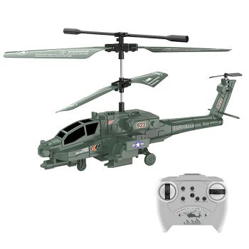 Helicóptero de combate Apache de control remoto de 2,5 canales 922 con giroscopio. Helicóptero eléctrico de control remo