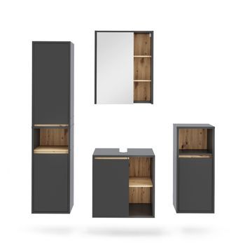 Conjunto De Muebles De Baño Viola 4 Partes Vicco