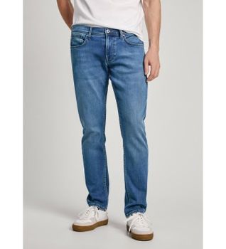 Pepe Jeans para hombre. PM207389HV1 Jeans Slim Gymdigo Track azul (36/32), Casual, Algodón, Denim, Sostenible