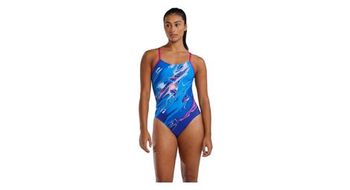 Traje de bano de una pieza tyr abstrai multicolor para mujer