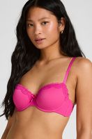 hunkemoller sujetador con aros preformado lola rosa