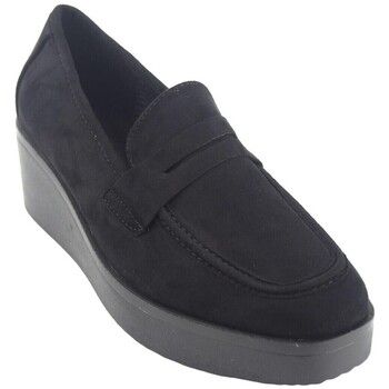 Bienve Mocasines Zapato señora s2496 negro para mujer