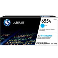 hp 655a cf451a cyan original standard capacity toner cartridge