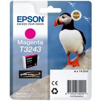 epson t3243 t32434 magenta original ink cartridge puffin