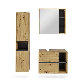 Set De Muebles De Baño Viola 3 Partes Vicco