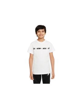 Camiseta Nike B Repeat Kids White