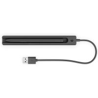 cargador de lapiz recargable hp slim usb negro 015 m