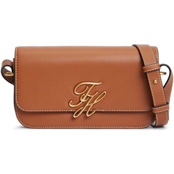 Tommy Hilfiger Bolso de mano Th Script Flap Crossover para mujer