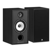 altavoces triangle pasivos estanteria bass reflex 2x130w negro detalle hi-fi