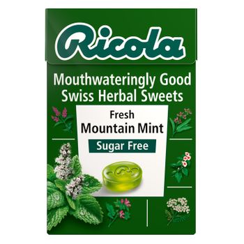 Ricola Mountain Mint Sugar Free Sweets