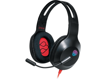 Auriculares gaming - FR-TEC Typhoon, con Luz LED RGB, Para PS5, PS4, Xbox Series X/S, Nintendo Switch, One, PC y Mac, Negro
