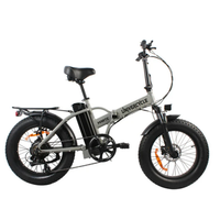 bicicleta electrica plegable univercycle b3 bateria de 48 v 125 ah 20 gris