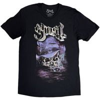 ghost camiseta skeletour admat 25 tour dates para mujer