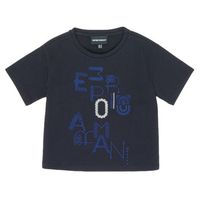 emporio armani camiseta 6h3t7r-2j4cz-0926 para nina