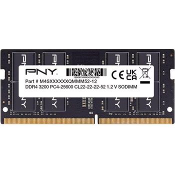 Memoria RAM PNY MN32GSD43200-SB 32GB 1x32GB DDR4 3200MHz CL22 Negra SO-DIMM