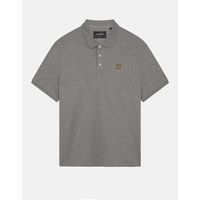 lyle  scott tops y camisetas sp400vog polo-t28 mi grey marl para hombre